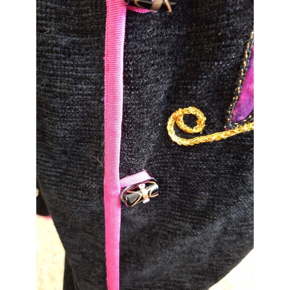 PURRIN ISLAND SPORTSWEAR Funny Cat Theme Blazer Jacket Women's XL Novelty Cat's - Picture 8 of 16